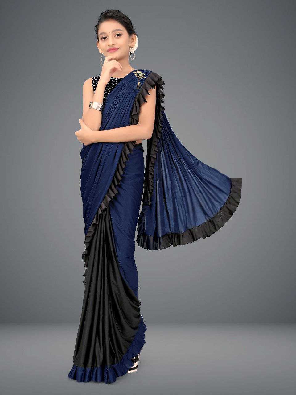 Ynf Delta lycra KESH461 45 Kids Wear Wholesale Kids Saree Dress Manufacturer