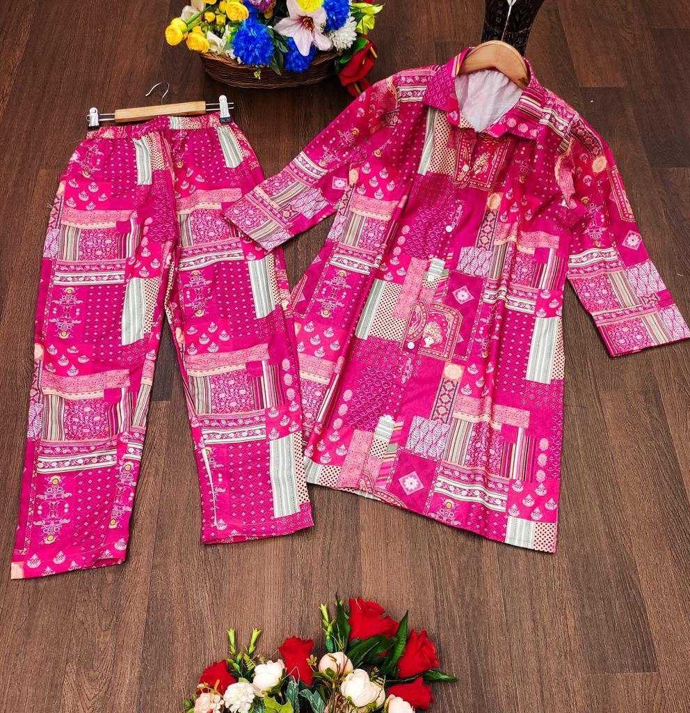 Ynf Delta lycra KESH540 MAA KHODAL Western Wears Wholesale Co-ord Set Manufacturer