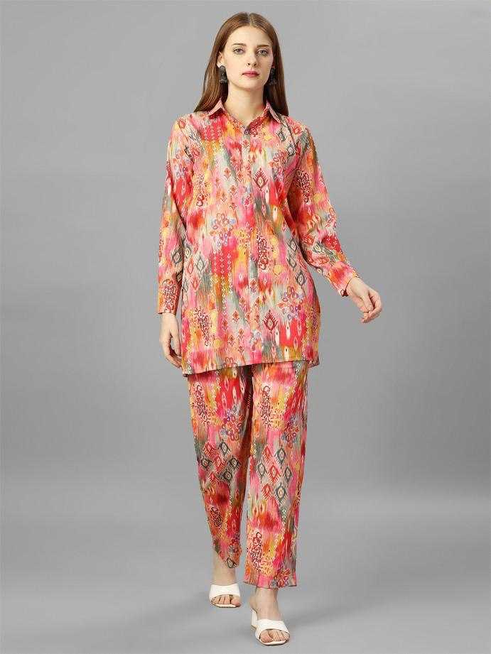 Ynf Delta lycra KESH540 MAA KHODAL Western Wears Wholesale Co-ord Set Manufacturer