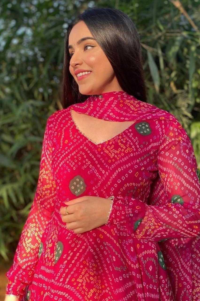 Ynf Delta Silk KESH559 346 Gowns Western Wears Festive Collections Wholesale Printed Gowns Silk Gowns Gown With Dupatta Manufacturer