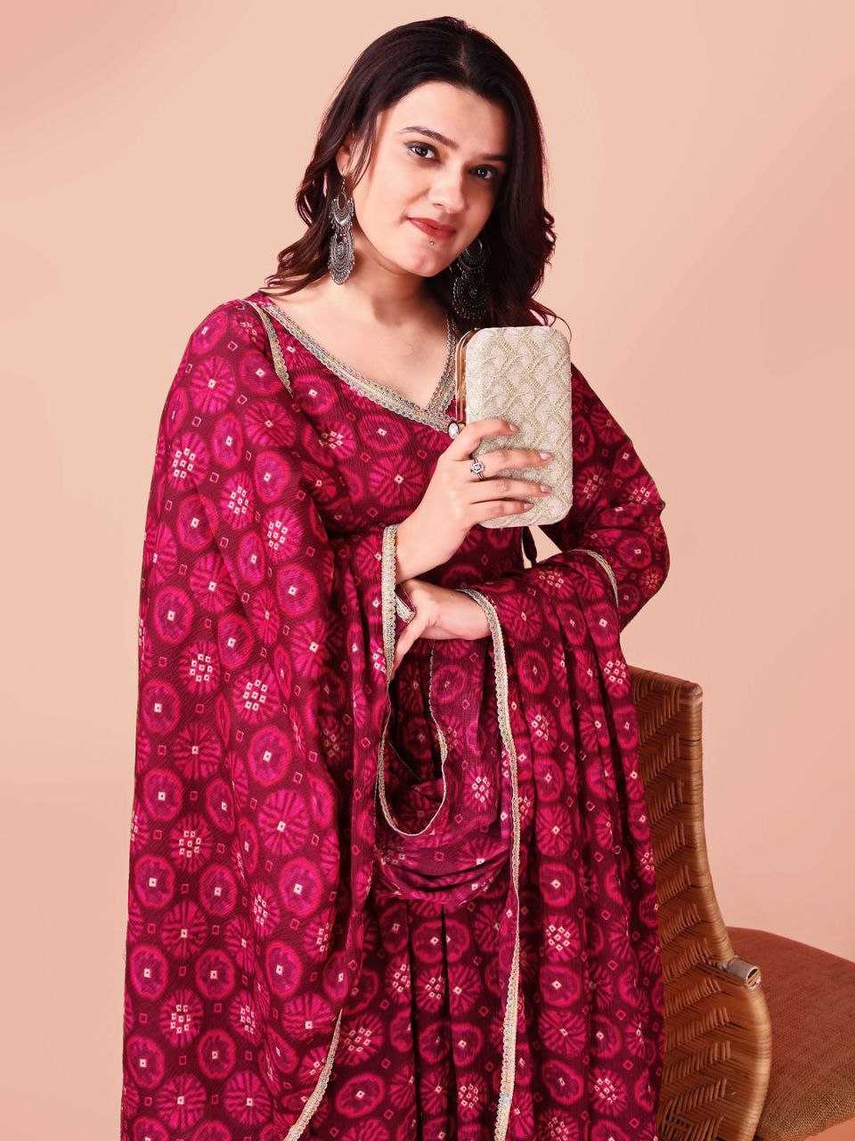Ynf Delta Silk KESH559 382 Suits & Dresses Western Wears Festive Collections Wholesale Printed Dresses Silk Dresses Anarkali Dresses Manufacturer
