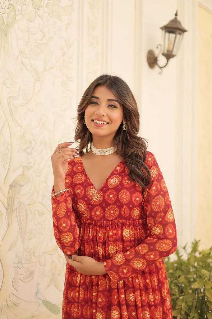 Ynf Delta Silk KESH559 382 Suits & Dresses Western Wears Festive Collections Wholesale Printed Dresses Silk Dresses Anarkali Dresses Manufacturer