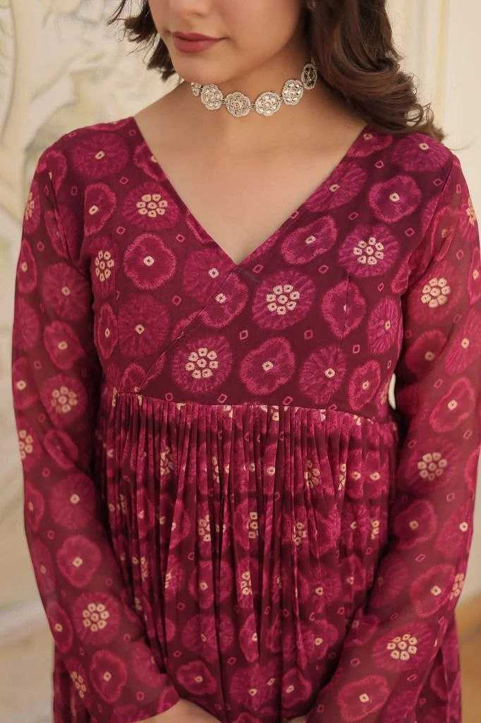 Ynf Delta Silk KESH559 382 Suits & Dresses Western Wears Festive Collections Wholesale Printed Dresses Silk Dresses Anarkali Dresses Manufacturer