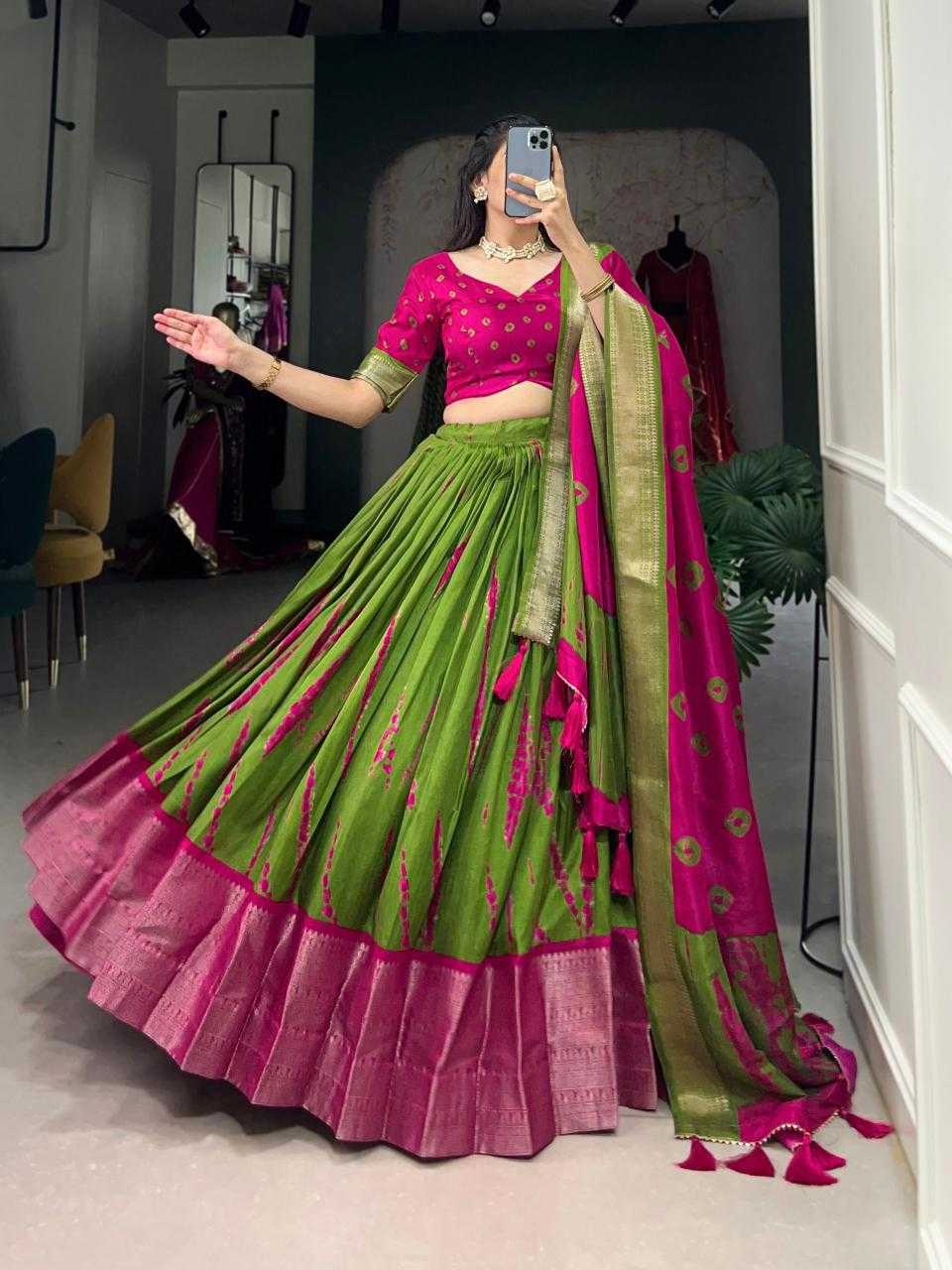 Ynf Dola Silk KESH134 1228 Lehengas Festive Collections Wholesale Silk Lehenga Zari Work Lehenga Onam Collections Manufacturer