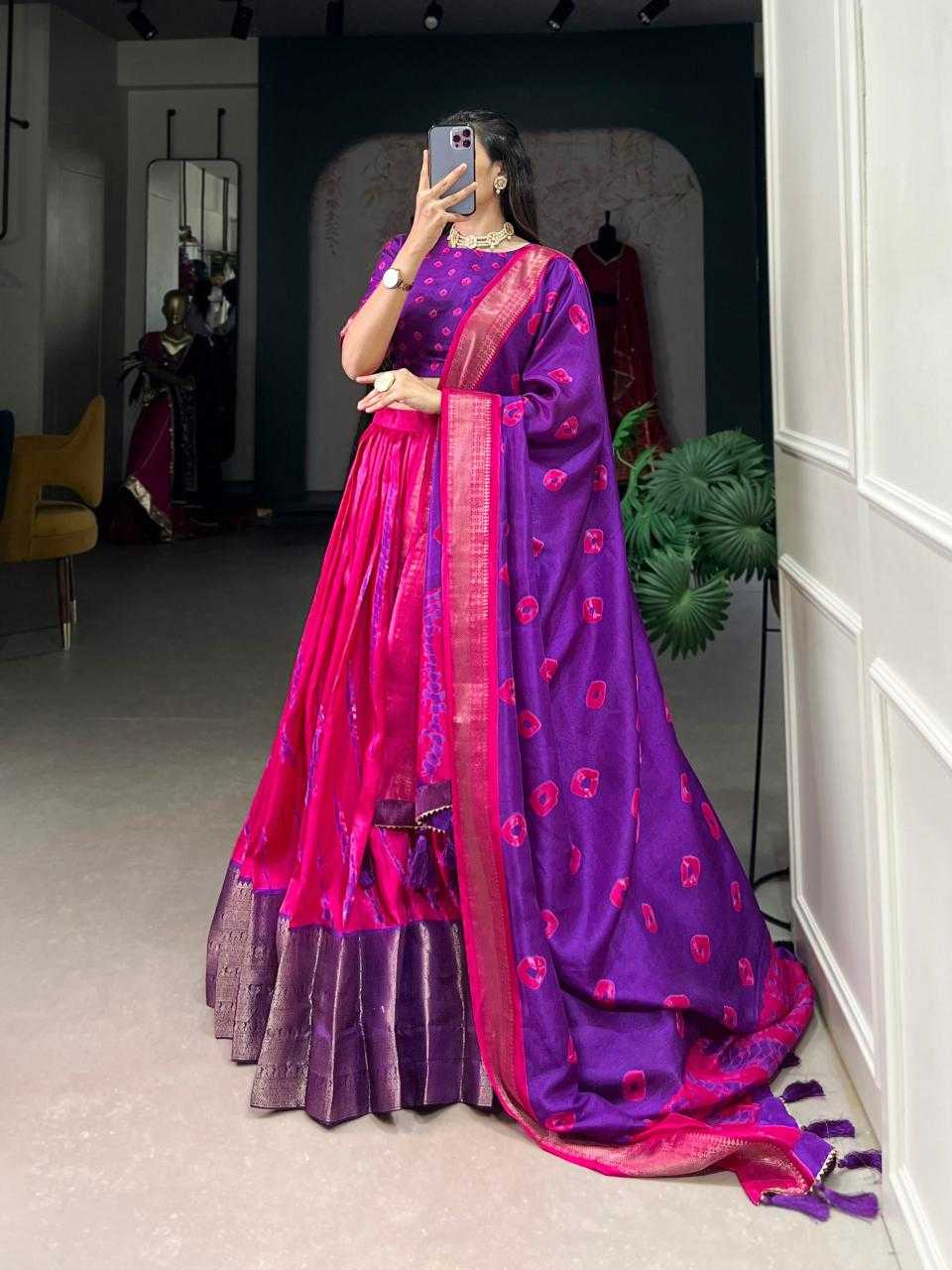 Ynf Dola Silk KESH134 1228 Lehengas Festive Collections Wholesale Silk Lehenga Zari Work Lehenga Onam Collections Manufacturer