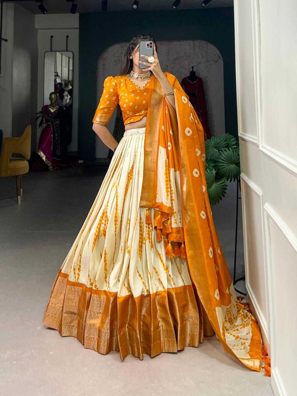 Ynf Dola Silk KESH134 1228 Lehengas Festive Collections Wholesale Silk Lehenga Zari Work Lehenga Onam Collections Manufacturer