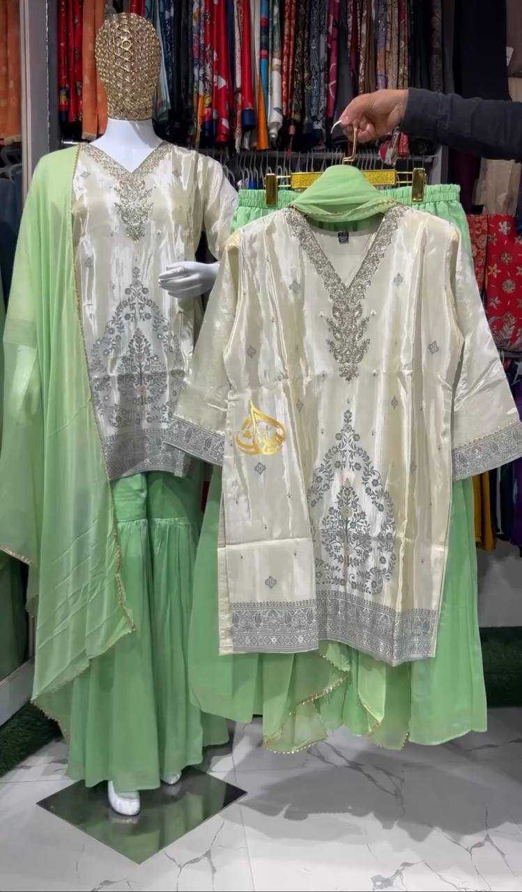 Ynf Dola Silk KESH159 1355 Suits & Dresses Wholesale Ladies Suits Embroidery Suits Palazzo Suit Party wear suits Manufacturer