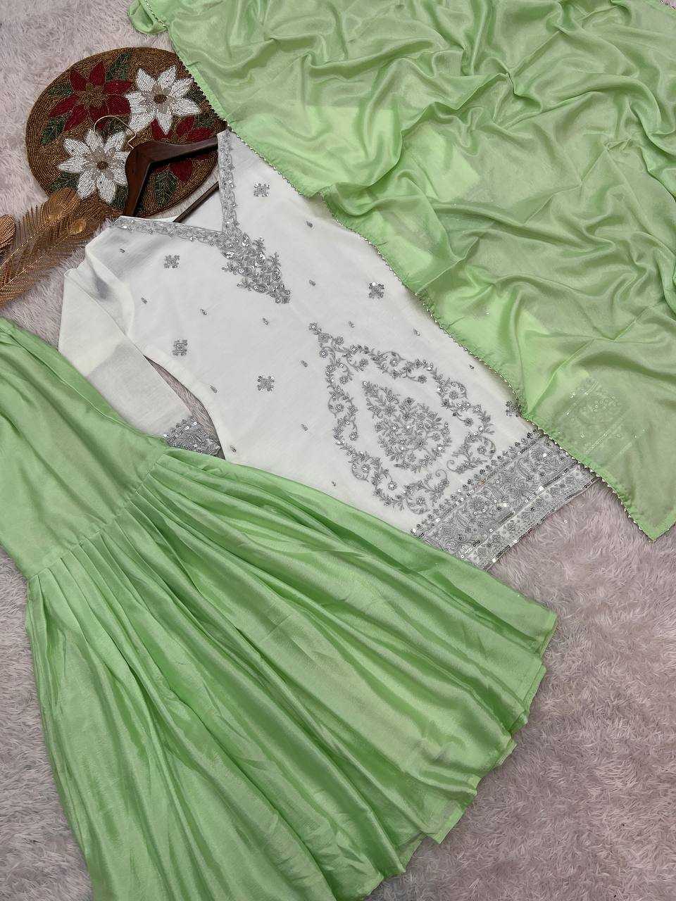 Ynf Dola Silk KESH159 1355 Suits & Dresses Wholesale Ladies Suits Embroidery Suits Palazzo Suit Party wear suits Manufacturer