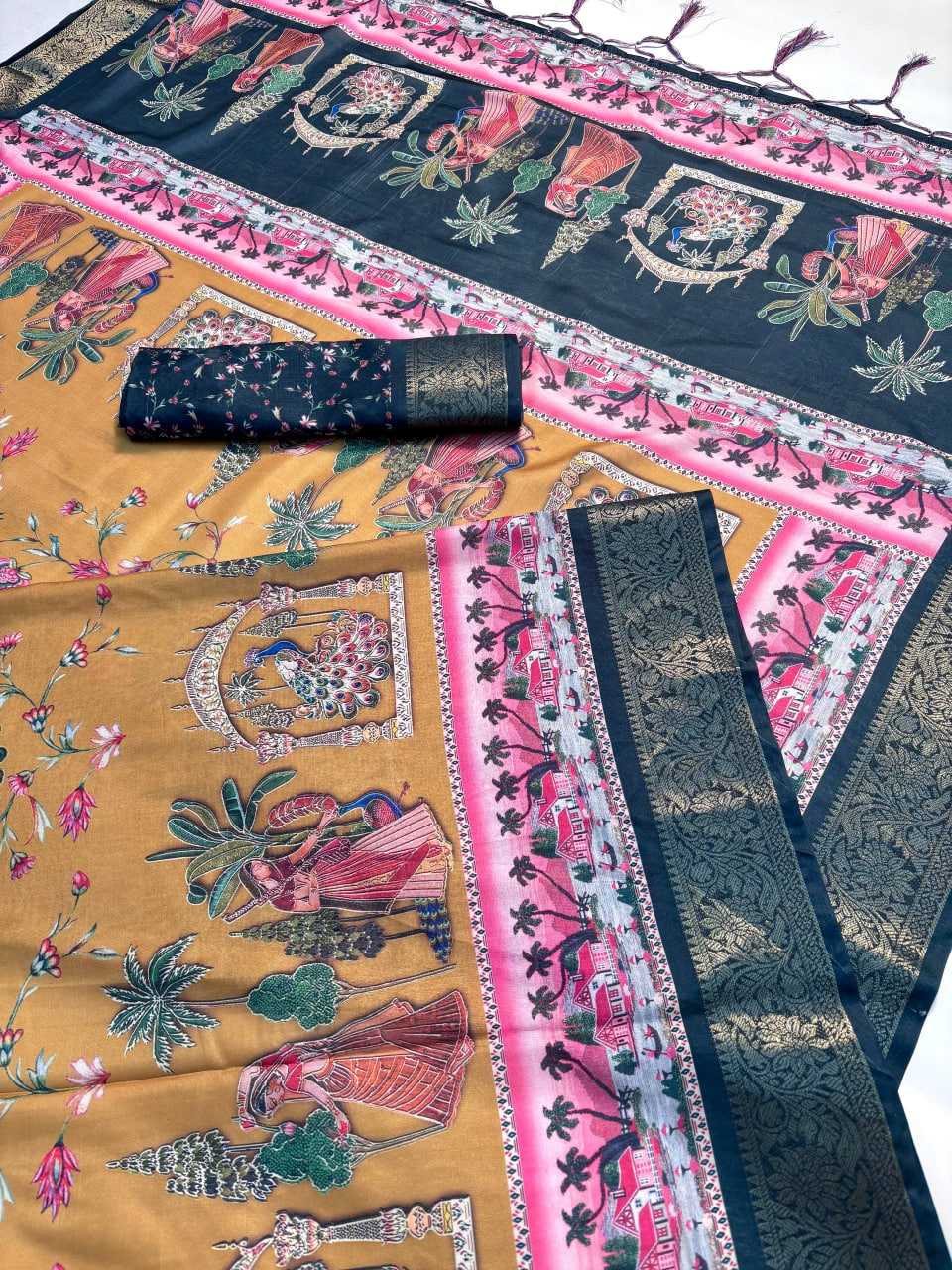 Ynf Dola Silk KESH485 82 Silk Sarees Wholesale Dola Silk Sarees Traditional Silk Sarees Printed Silk Saree Manufacturer