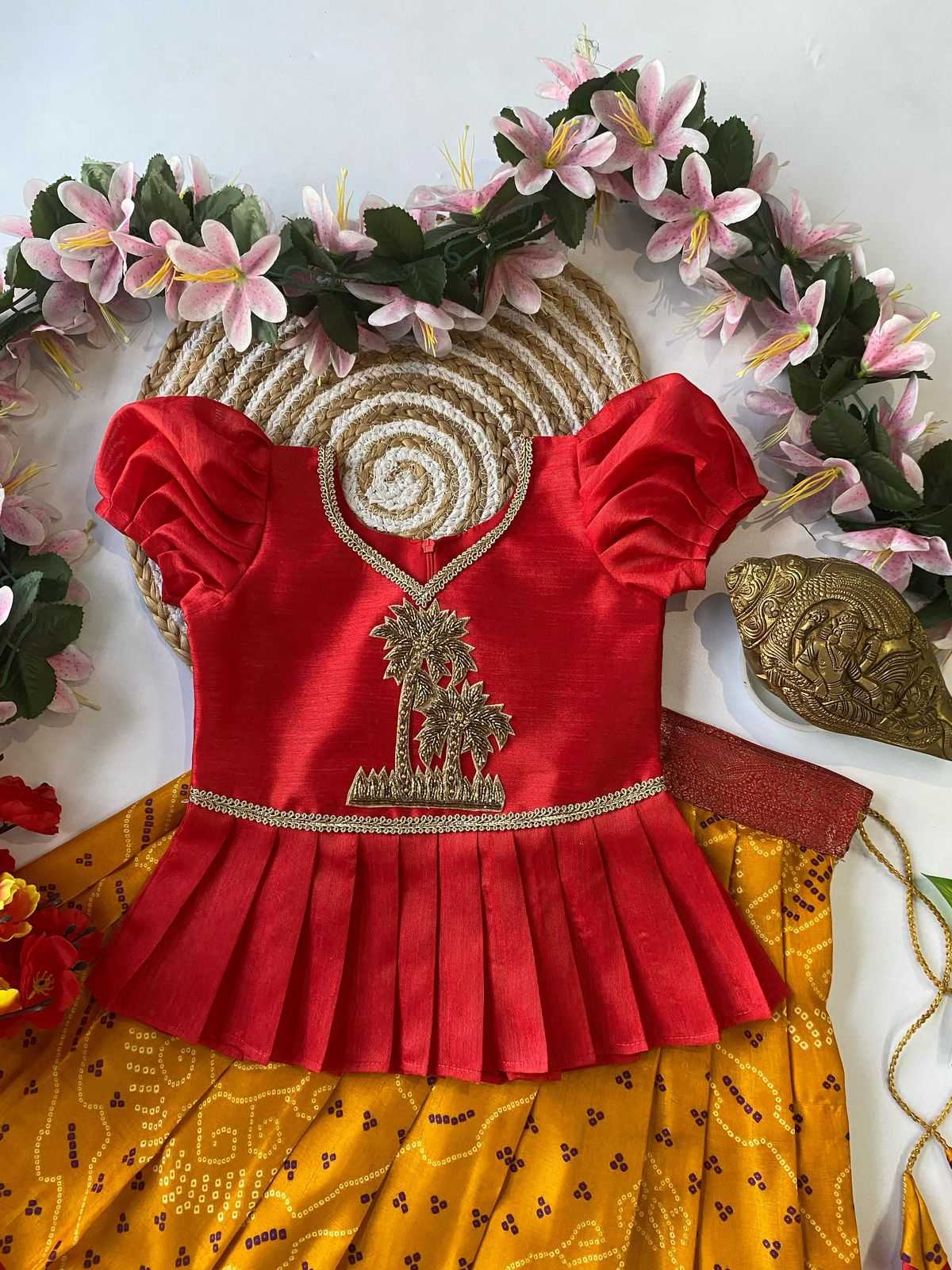 Ynf Dola Silk KESH493 bangalory Kids Wear Wholesale Kids Lehenga Kids Lehenga Choli Baby Girl Lehenga Manufacturer