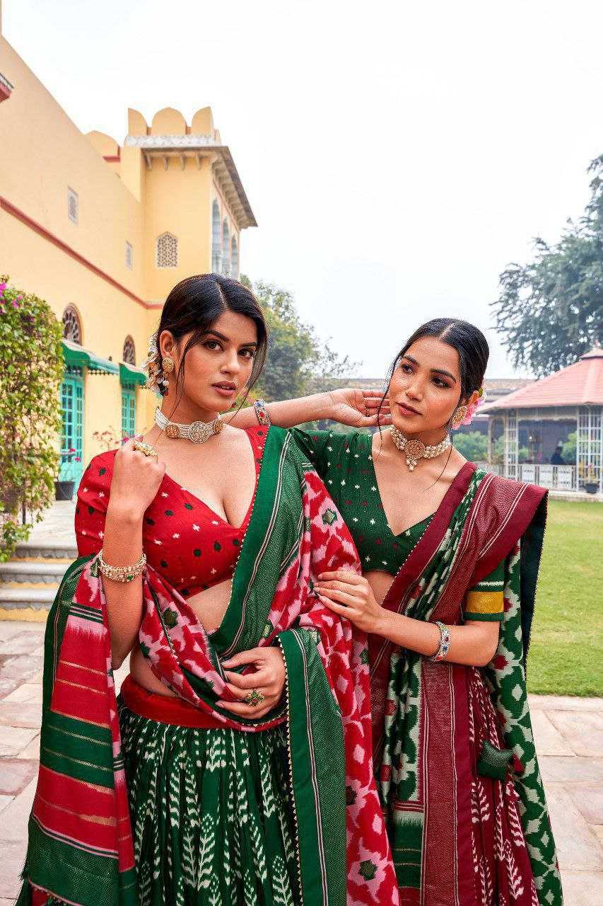 Ynf Dola Silk KESH511 BATIKA Lehengas Wholesale Traditional Lehenga Silk Lehenga Printed Lehenga Manufacturer