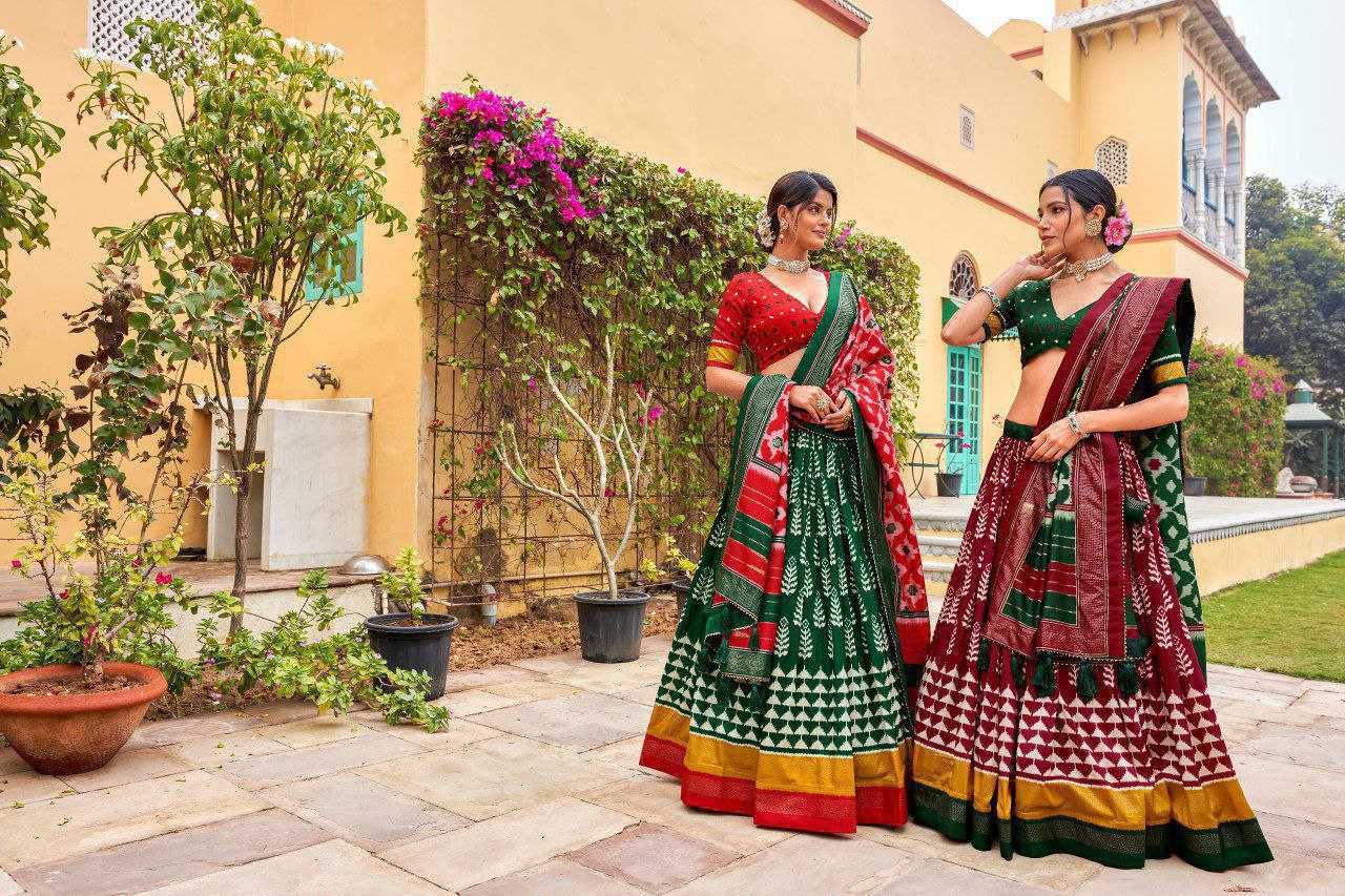 Ynf Dola Silk KESH511 BATIKA Lehengas Wholesale Traditional Lehenga Silk Lehenga Printed Lehenga Manufacturer