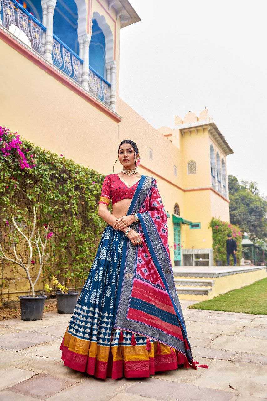 Ynf Dola Silk KESH511 BATIKA Lehengas Wholesale Traditional Lehenga Silk Lehenga Printed Lehenga Manufacturer