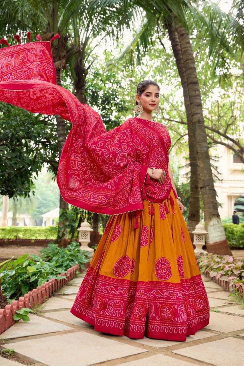 Ynf Dola Silk KESH511 BHANDHANI 2 Festive Collections Wholesale Navratri Chaniya Choli Manufacturer