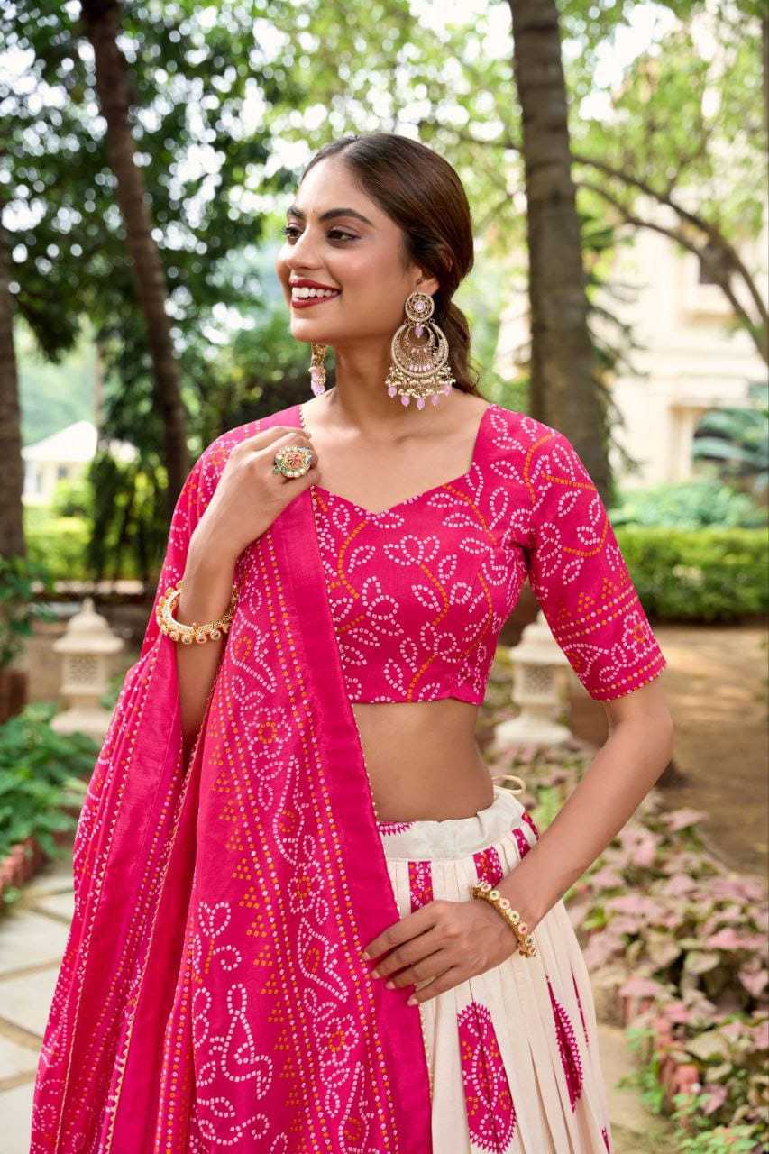 Ynf Dola Silk KESH511 BHANDHANI 2 Festive Collections Wholesale Navratri Chaniya Choli Manufacturer