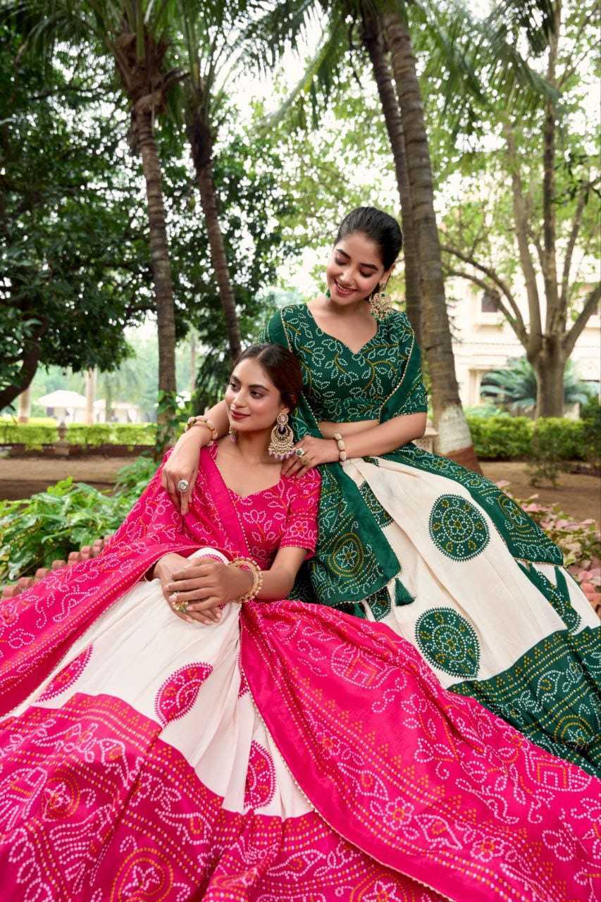 Ynf Dola Silk KESH511 BHANDHANI 2 Festive Collections Wholesale Navratri Chaniya Choli Manufacturer