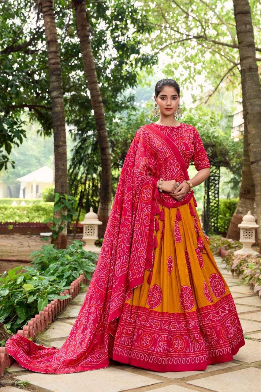 Ynf Dola Silk KESH511 BHANDHANI 2 Festive Collections Wholesale Navratri Chaniya Choli Manufacturer