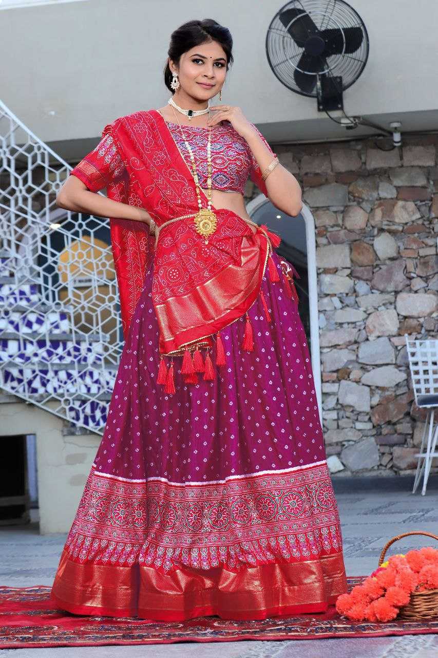 Ynf Dola Silk KESH511 Bhandhani Festive Collections Wholesale Navratri Chaniya Choli Manufacturer