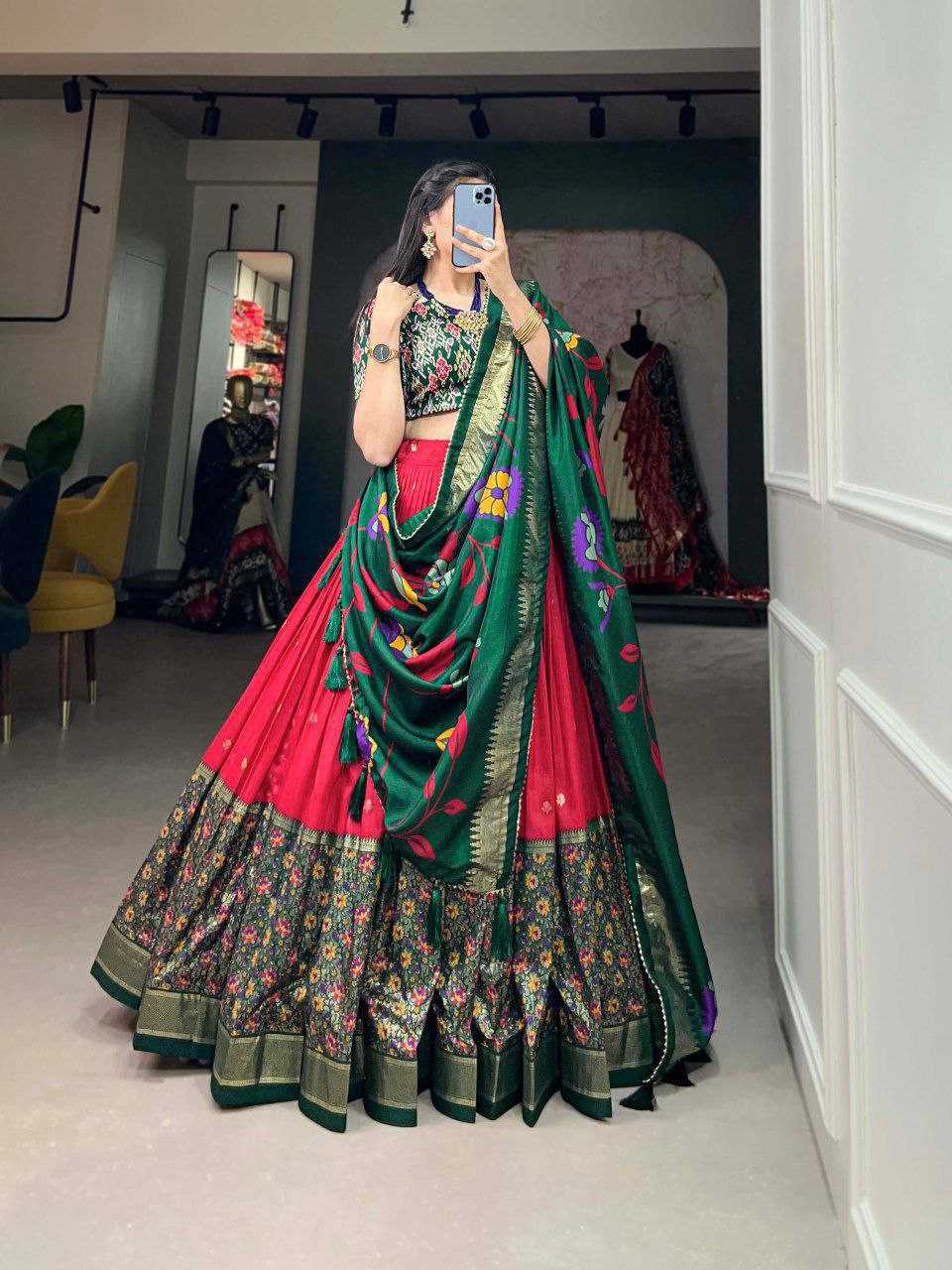 Ynf Dola Silk KESH511 Fuldi Lehengas Wholesale Printed Lehenga Embroidered Lehenga Lehenga With Dupatta Manufacturer