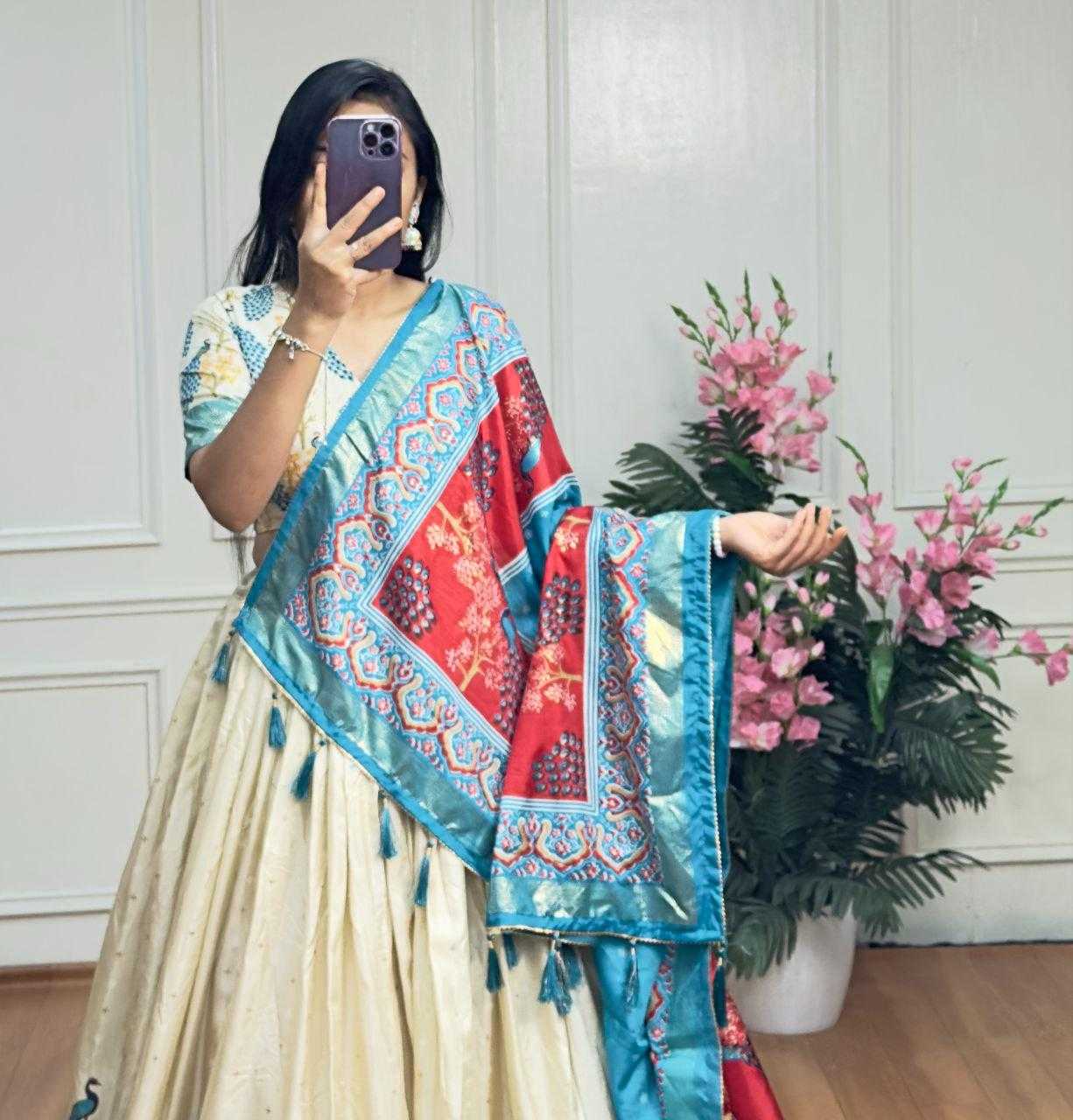 Ynf Dola Silk KESH511 PICOCK Lehengas Wholesale Designer Lehenga Traditional Lehenga Printed Lehenga Manufacturer