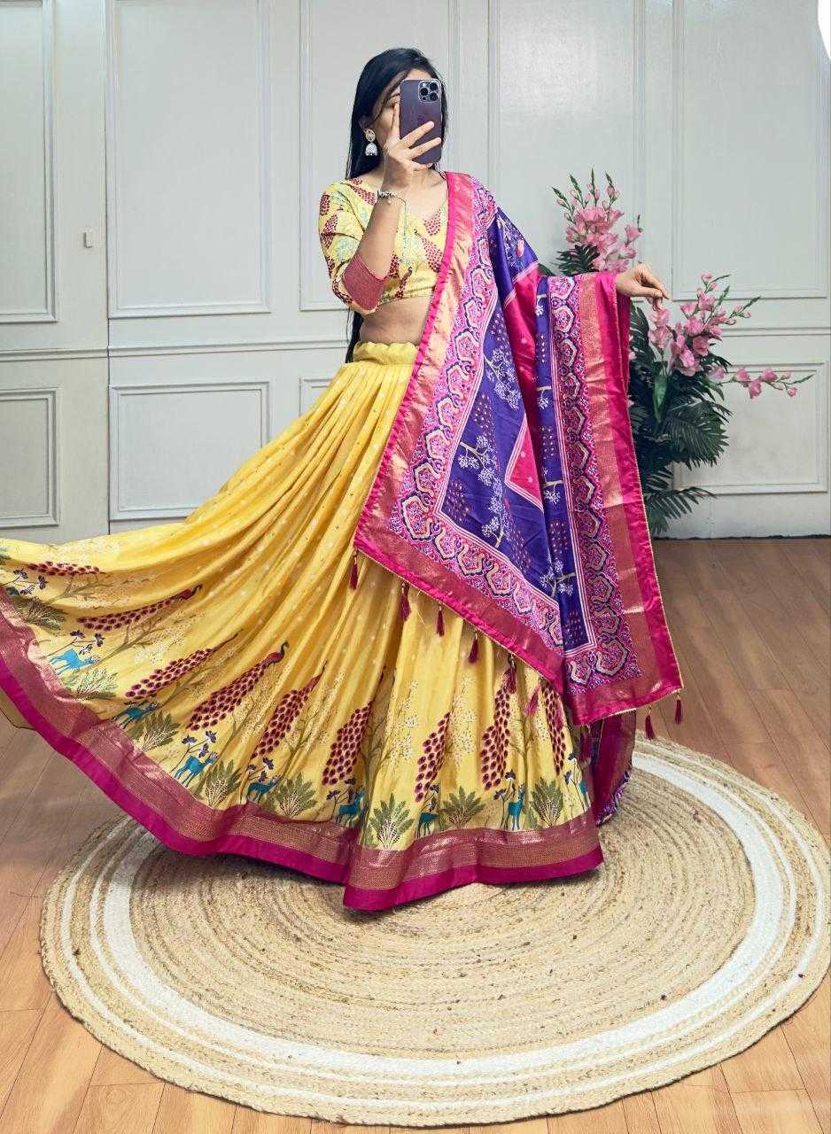 Ynf Dola Silk KESH511 PICOCK Lehengas Wholesale Designer Lehenga Traditional Lehenga Printed Lehenga Manufacturer