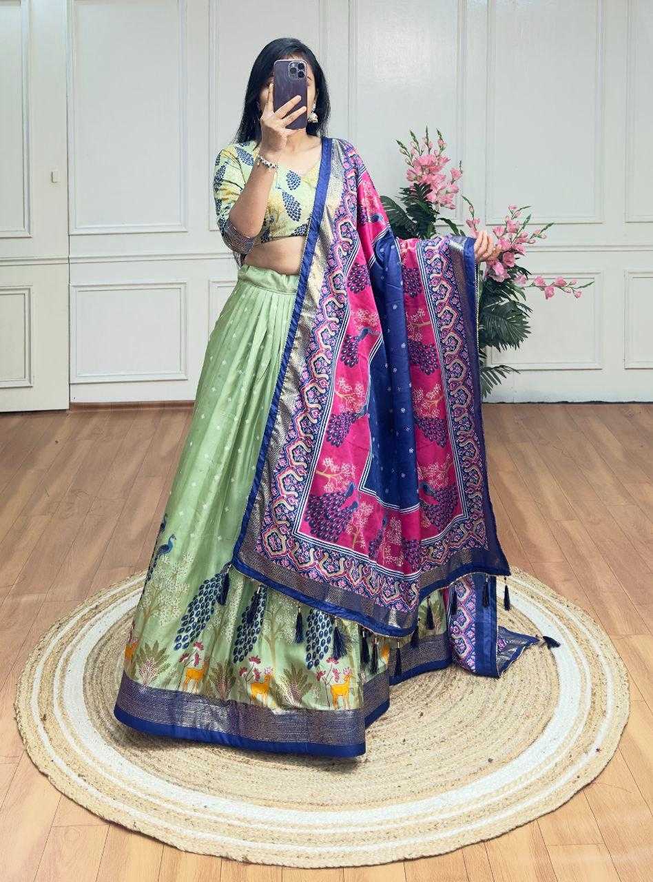 Ynf Dola Silk KESH511 PICOCK Lehengas Wholesale Designer Lehenga Traditional Lehenga Printed Lehenga Manufacturer