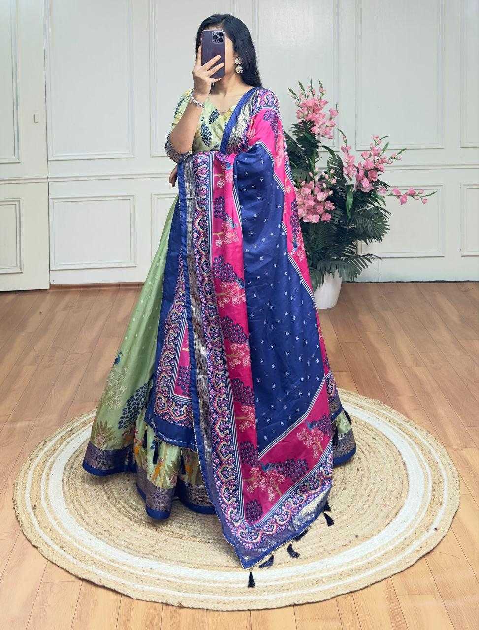 Ynf Dola Silk KESH511 PICOCK Lehengas Wholesale Designer Lehenga Traditional Lehenga Printed Lehenga Manufacturer