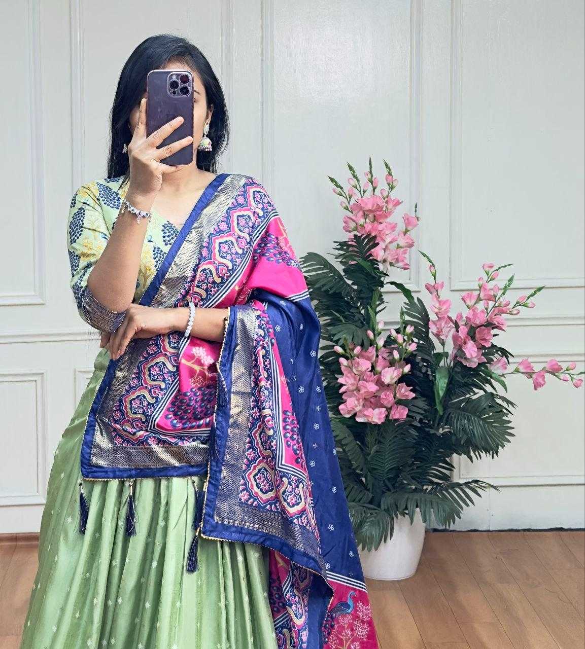 Ynf Dola Silk KESH511 PICOCK Lehengas Wholesale Designer Lehenga Traditional Lehenga Printed Lehenga Manufacturer