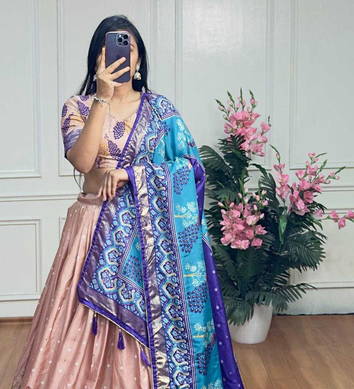 Ynf Dola Silk KESH511 PICOCK Lehengas Wholesale Designer Lehenga Traditional Lehenga Printed Lehenga Manufacturer