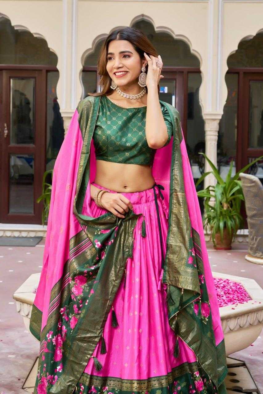Ynf Dola Silk KESH511 Rosebarry Lehengas Wholesale Designer Lehenga Traditional Lehenga Printed Lehenga Manufacturer