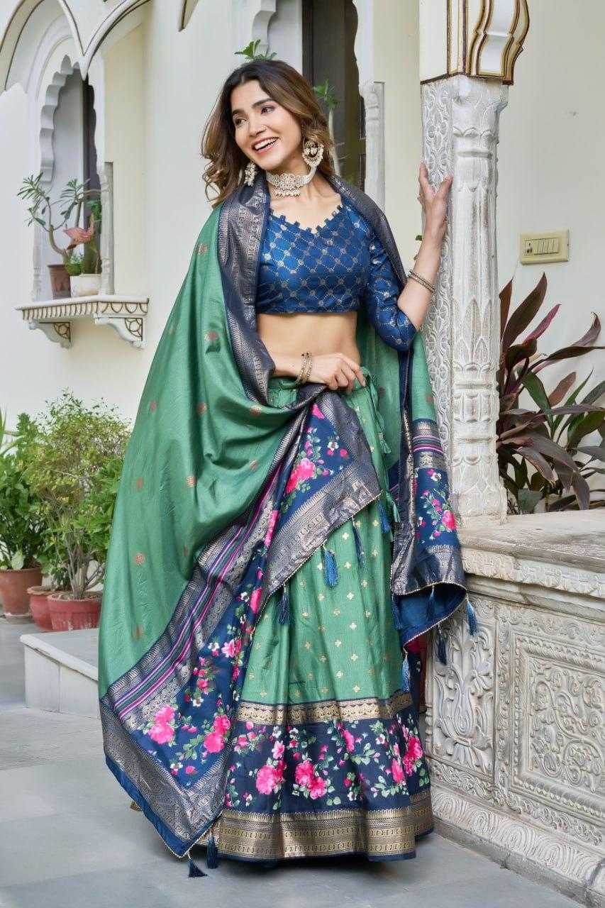 Ynf Dola Silk KESH511 Rosebarry Lehengas Wholesale Designer Lehenga Traditional Lehenga Printed Lehenga Manufacturer