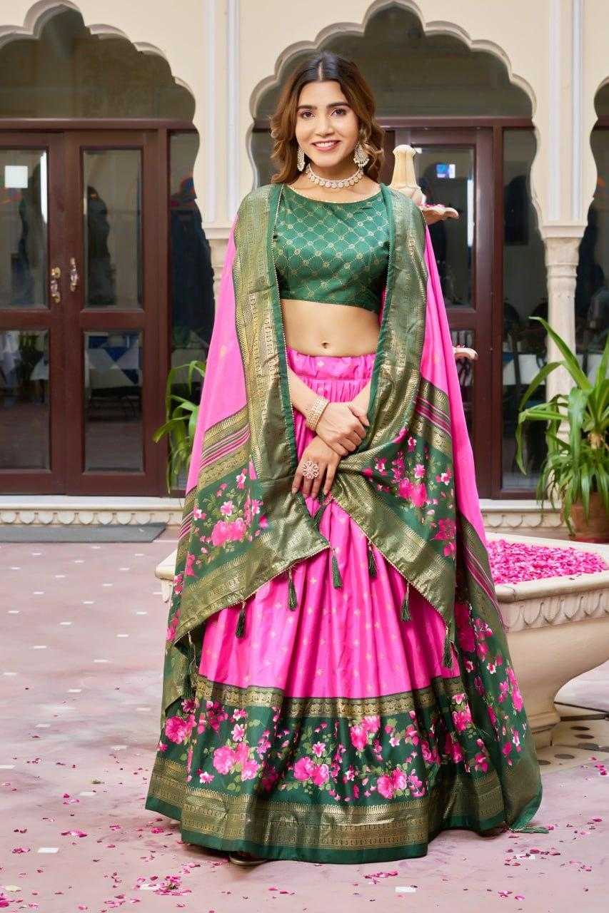Ynf Dola Silk KESH511 Rosebarry Lehengas Wholesale Designer Lehenga Traditional Lehenga Printed Lehenga Manufacturer