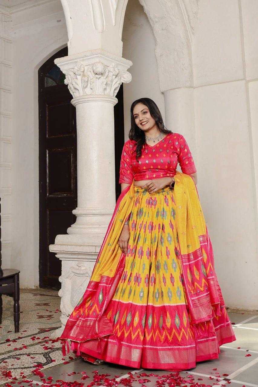 Ynf Dola Silk KESH511 Zickzack 2 Lehengas Wholesale Designer Lehenga Traditional Lehenga Printed Lehenga Manufacturer