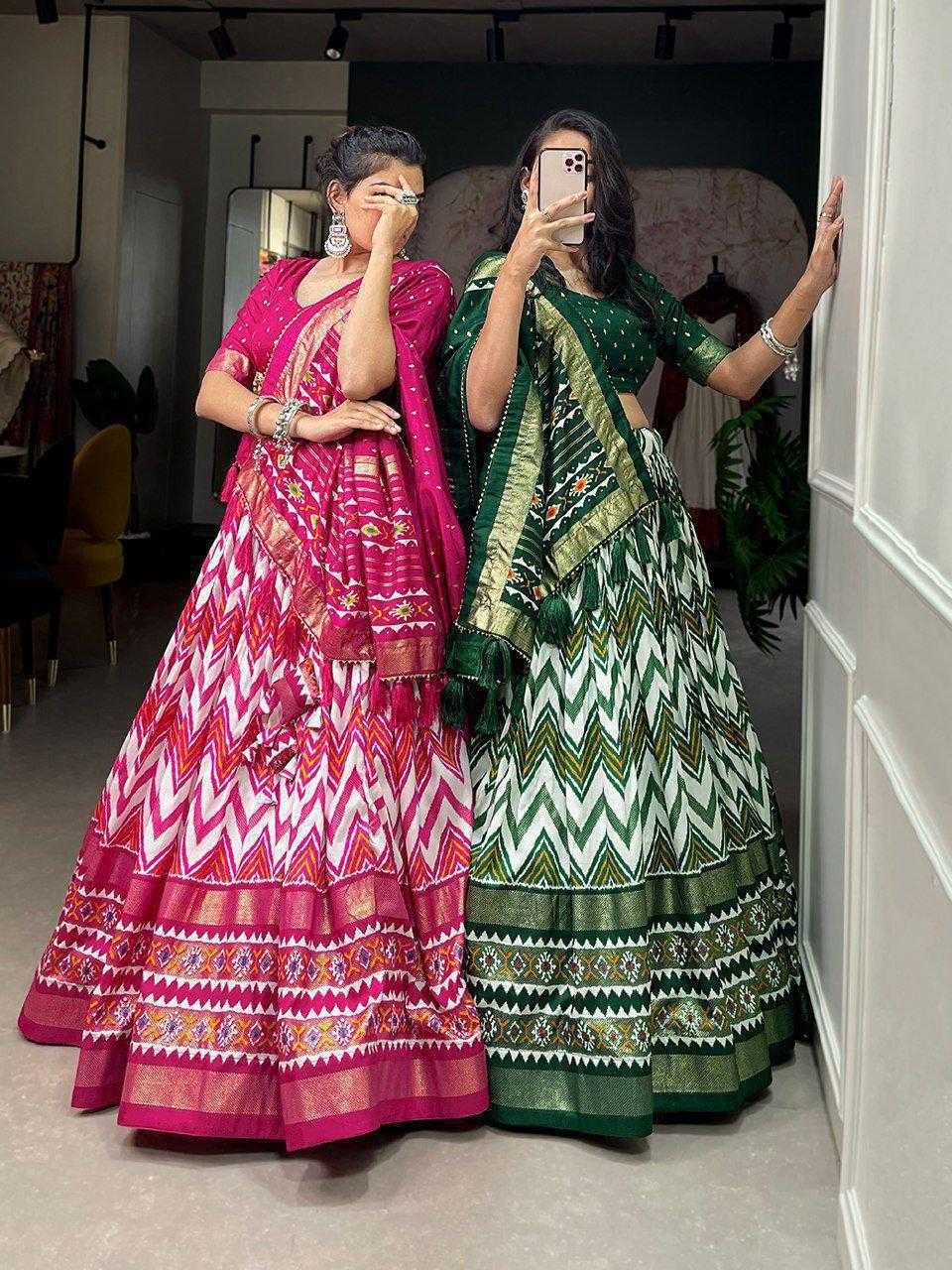 Ynf Dola Silk KESH511 Zickzack Lehengas Wholesale Designer Lehenga Traditional Lehenga Printed Lehenga Manufacturer