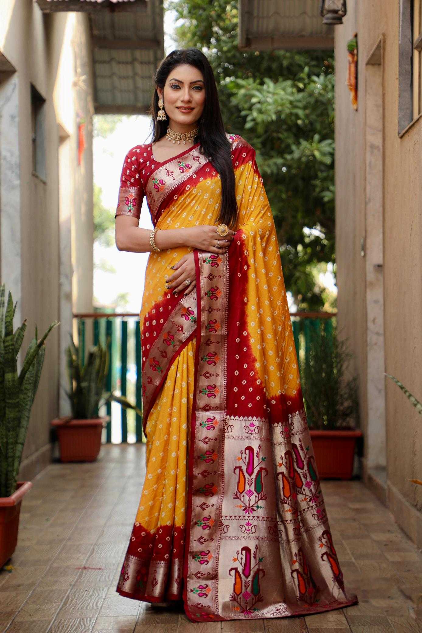 Ynf Dola Silk RIN183 CHANDNI Silk Sarees Wholesale Dola Silk Sarees Paithani Sarees Handloom Sarees Manufacturer