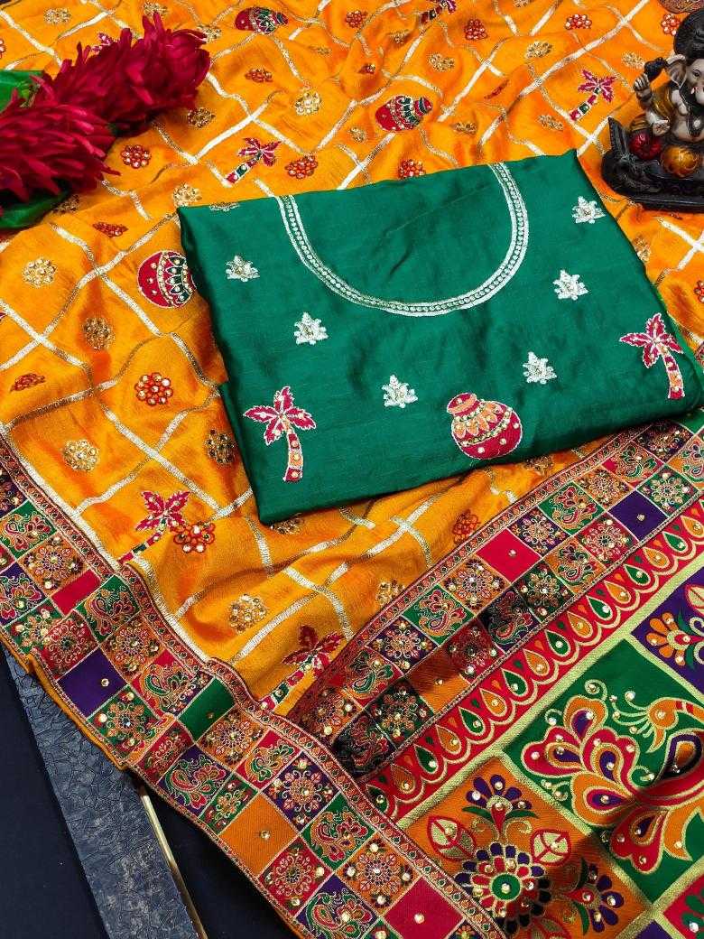 Ynf Dola Silk RIN183 PANETAR PATOLA-1 Silk Sarees Wholesale Dola Silk Sarees Designer Silk Sarees Embroidered Silk Sarees Manufacturer