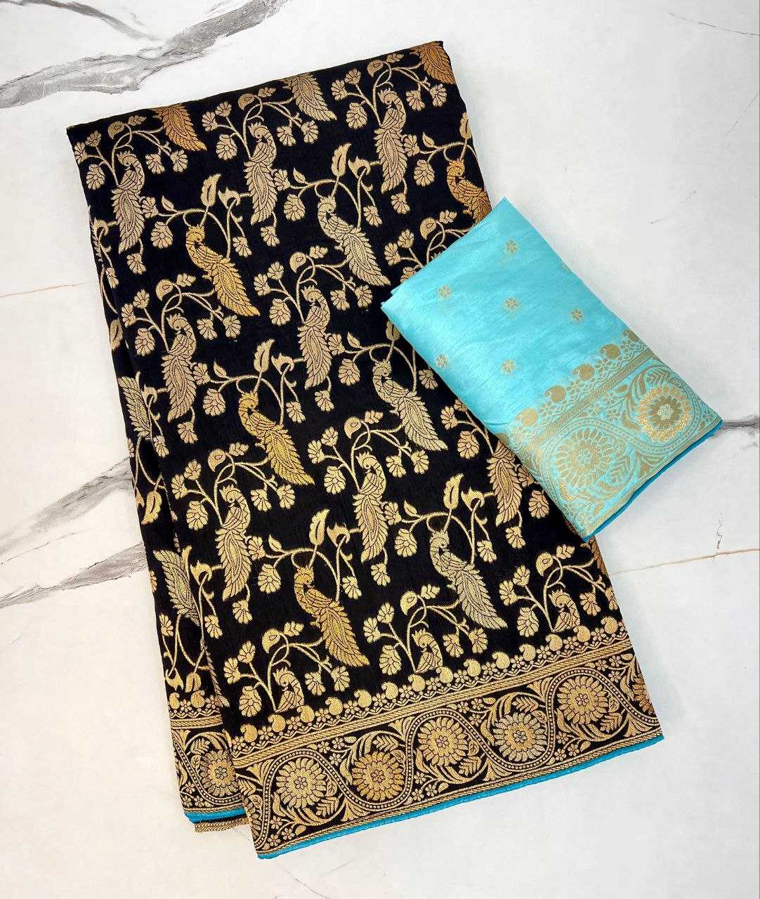 Ynf Dola Silk RIN225 926 Sarees Wedding Collections Festive Collections Wholesale Silk Sarees Festive Sarees Sarees With Blouse Manufacturer