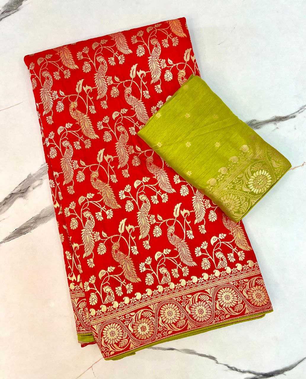 Ynf Dola Silk RIN225 926 Sarees Wedding Collections Festive Collections Wholesale Silk Sarees Festive Sarees Sarees With Blouse Manufacturer