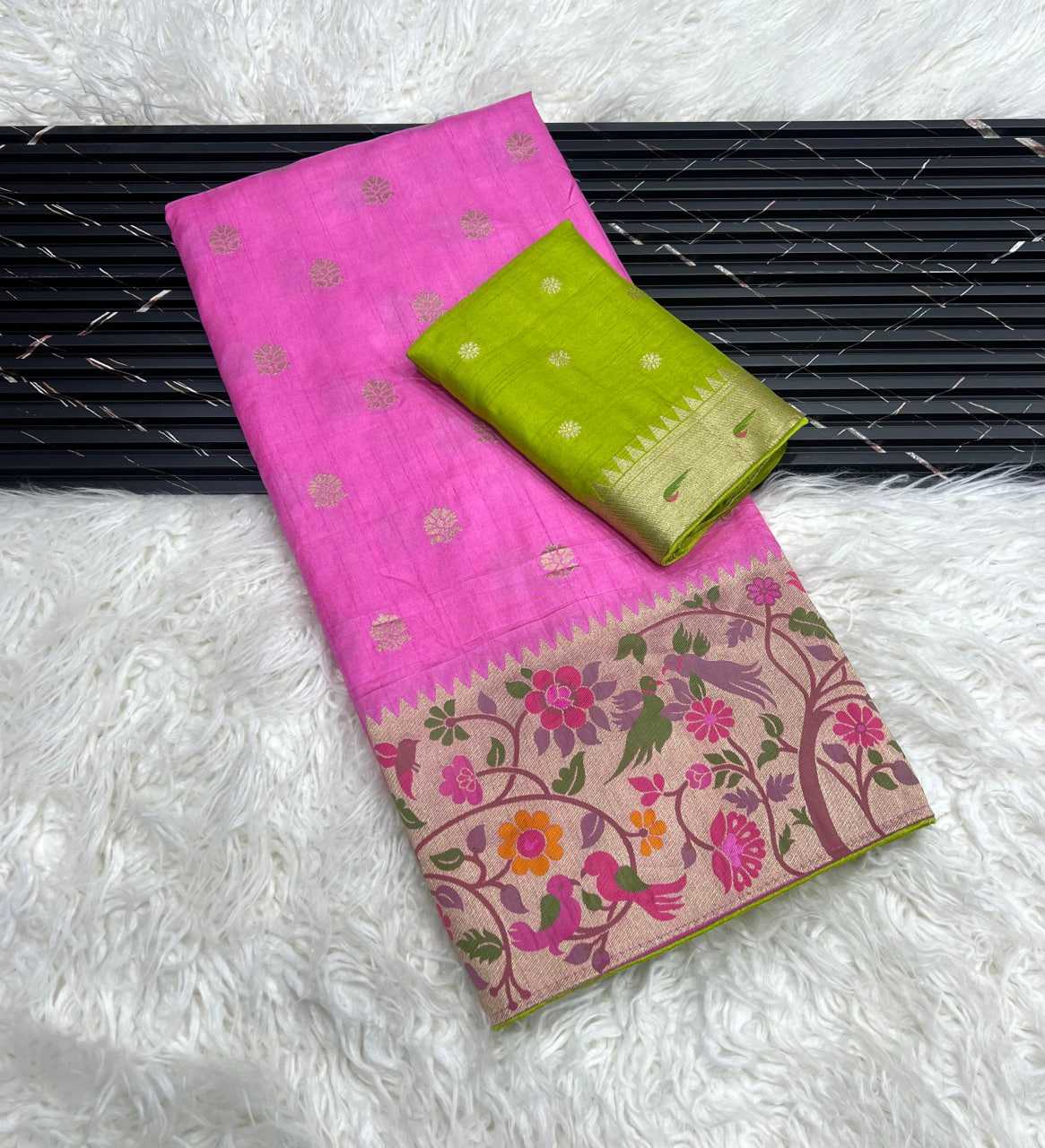 Ynf Dola Silk RIN225 945 Sarees Wedding Collections Festive Collections Wholesale Silk Sarees Festive Sarees Sarees With Blouse Manufacturer