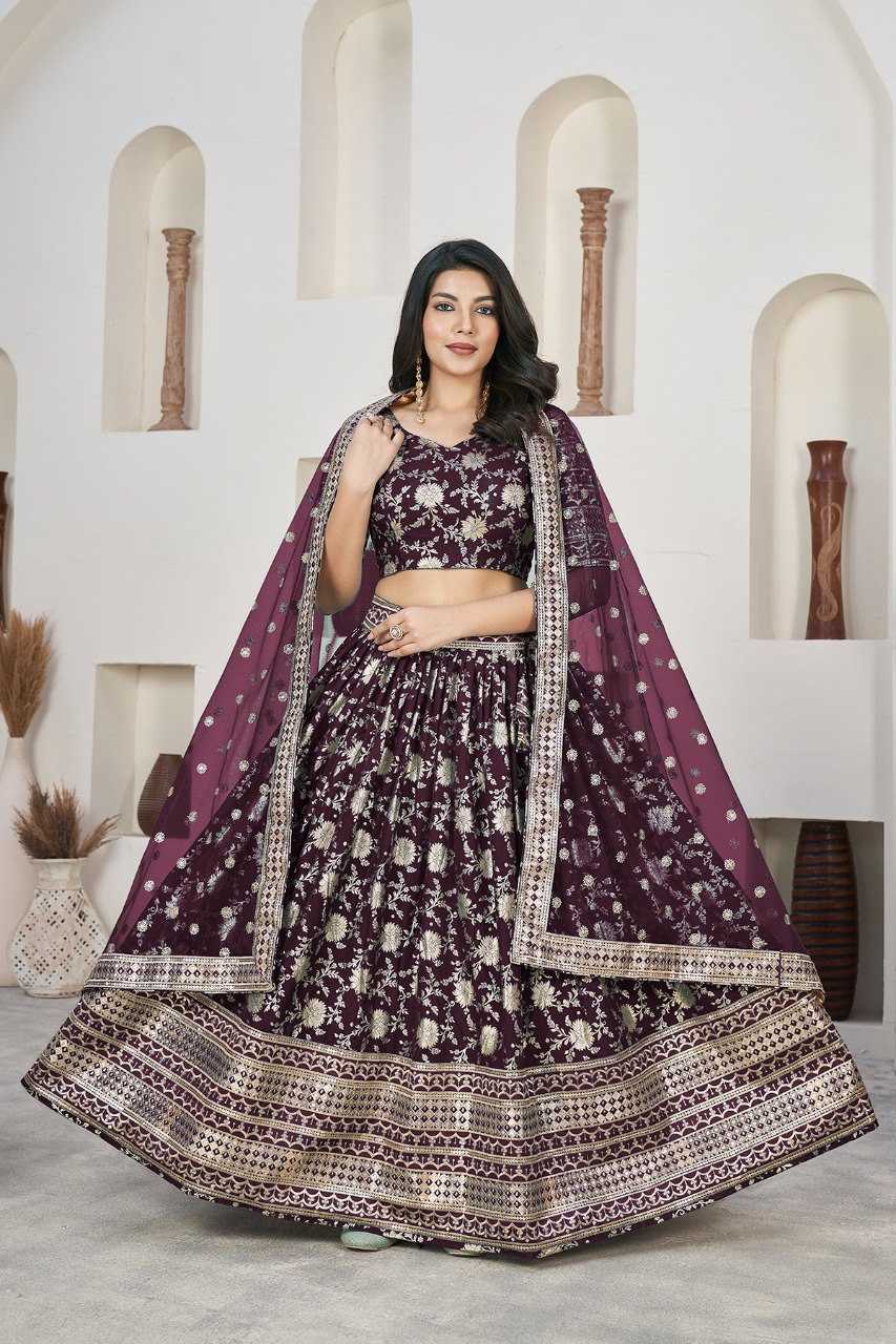 Ynf Dola Silk RIN227 1019 Lehengas Wholesale Fancy Lehenga Traditional Lehenga Silk Lehenga Manufacturer