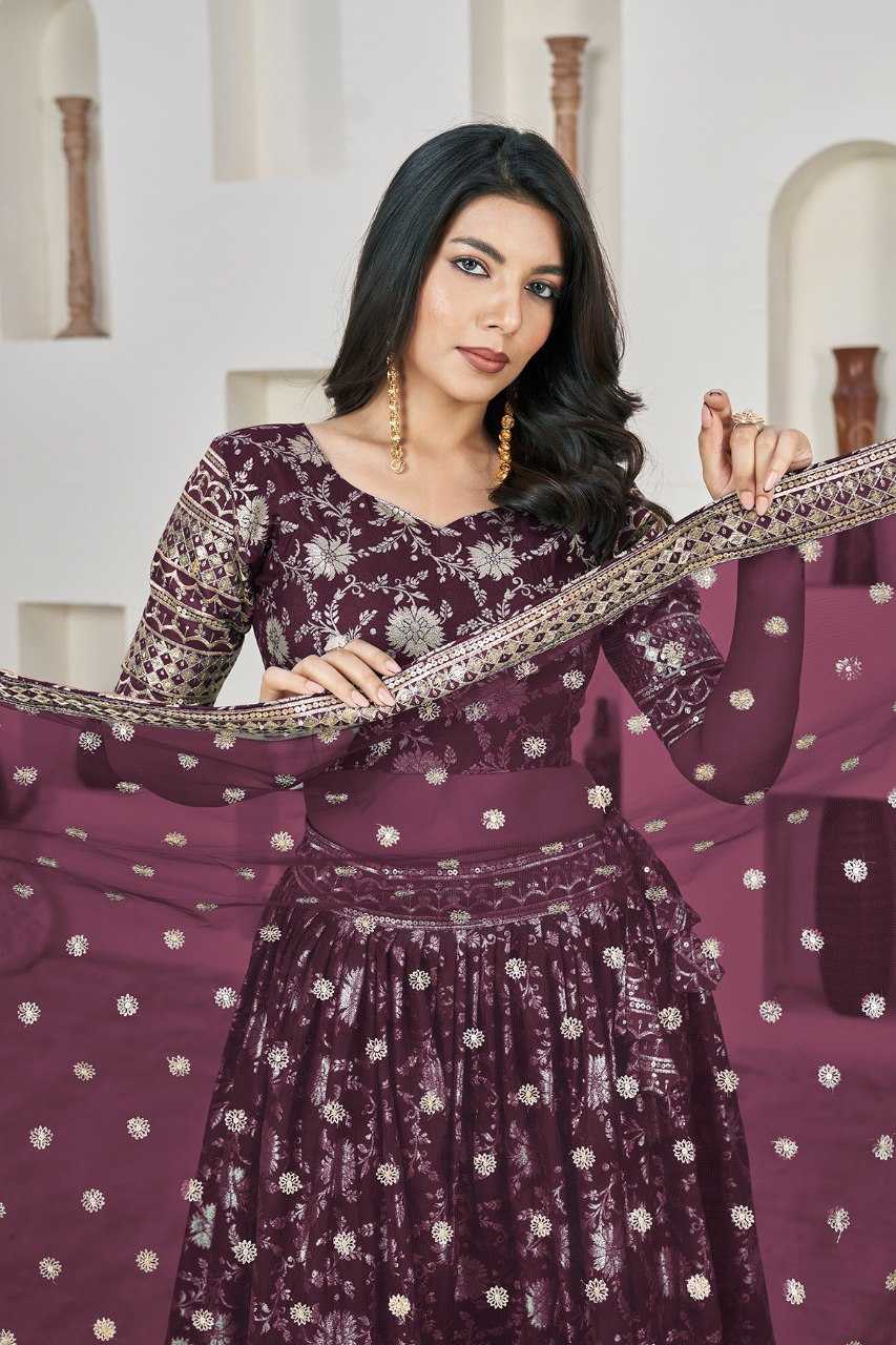 Ynf Dola Silk RIN227 1019 Lehengas Wholesale Fancy Lehenga Traditional Lehenga Silk Lehenga Manufacturer