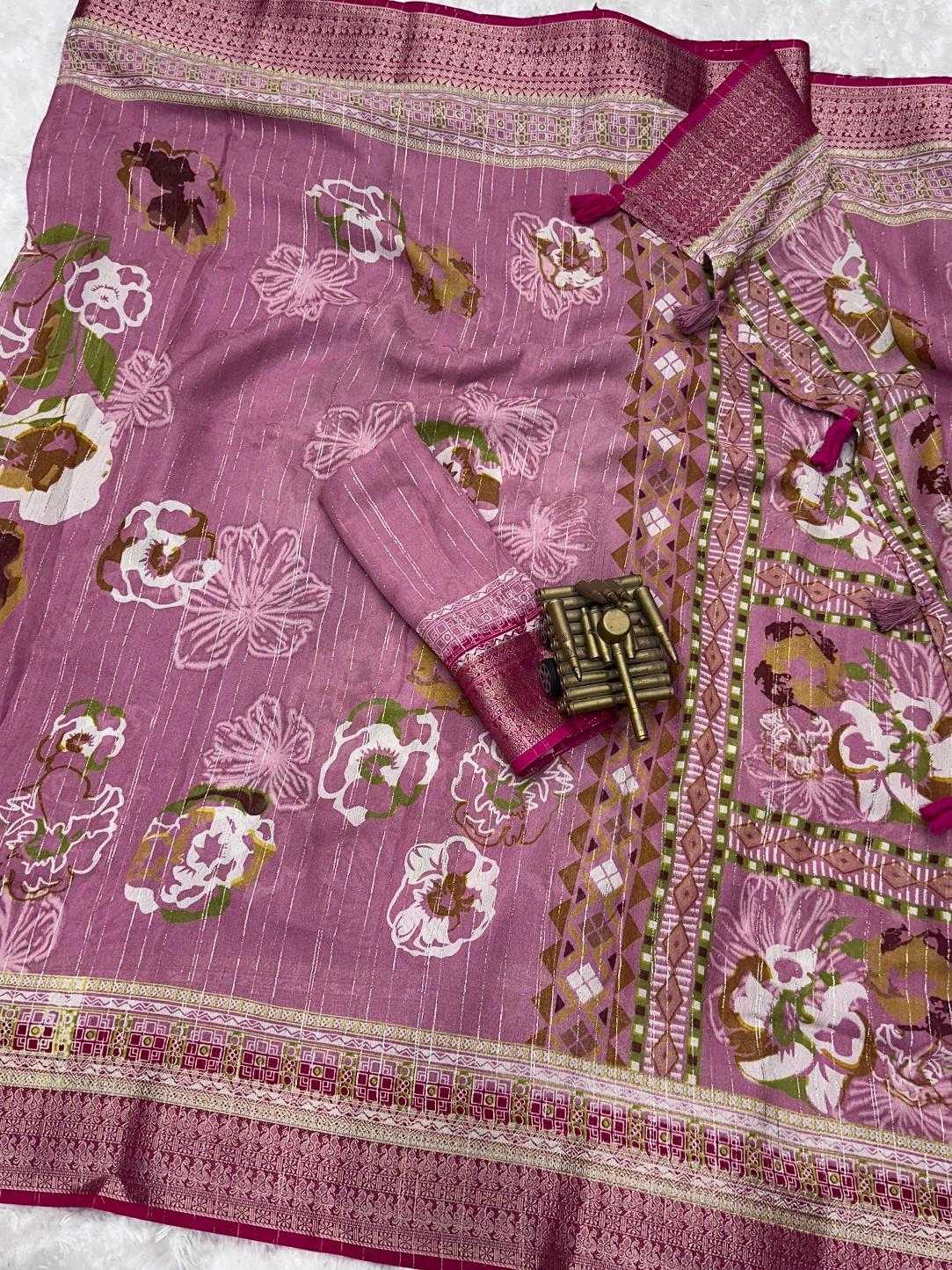 Ynf Dull Moss KESH500 Lovebird Sarees Wholesale Designer Sarees Jacquard Saree Zari Border Sarees Manufacturer