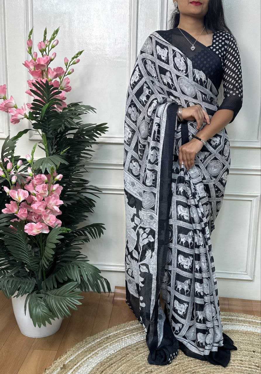 Ynf Dull Moss RIN218 PANTHI Sarees Wholesale Fancy Sarees Printed Sarees Printed Cotton Saree Manufacturer
