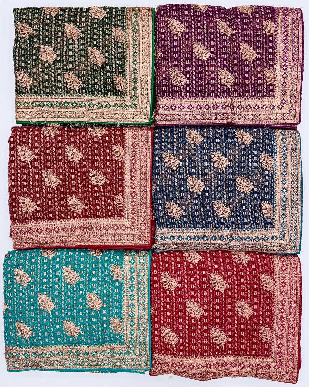 Ynf Fancy KESH114 4262 Sarees Wholesale Embroidered Sarees Stone Work Saree Zari Border Sarees Manufacturer