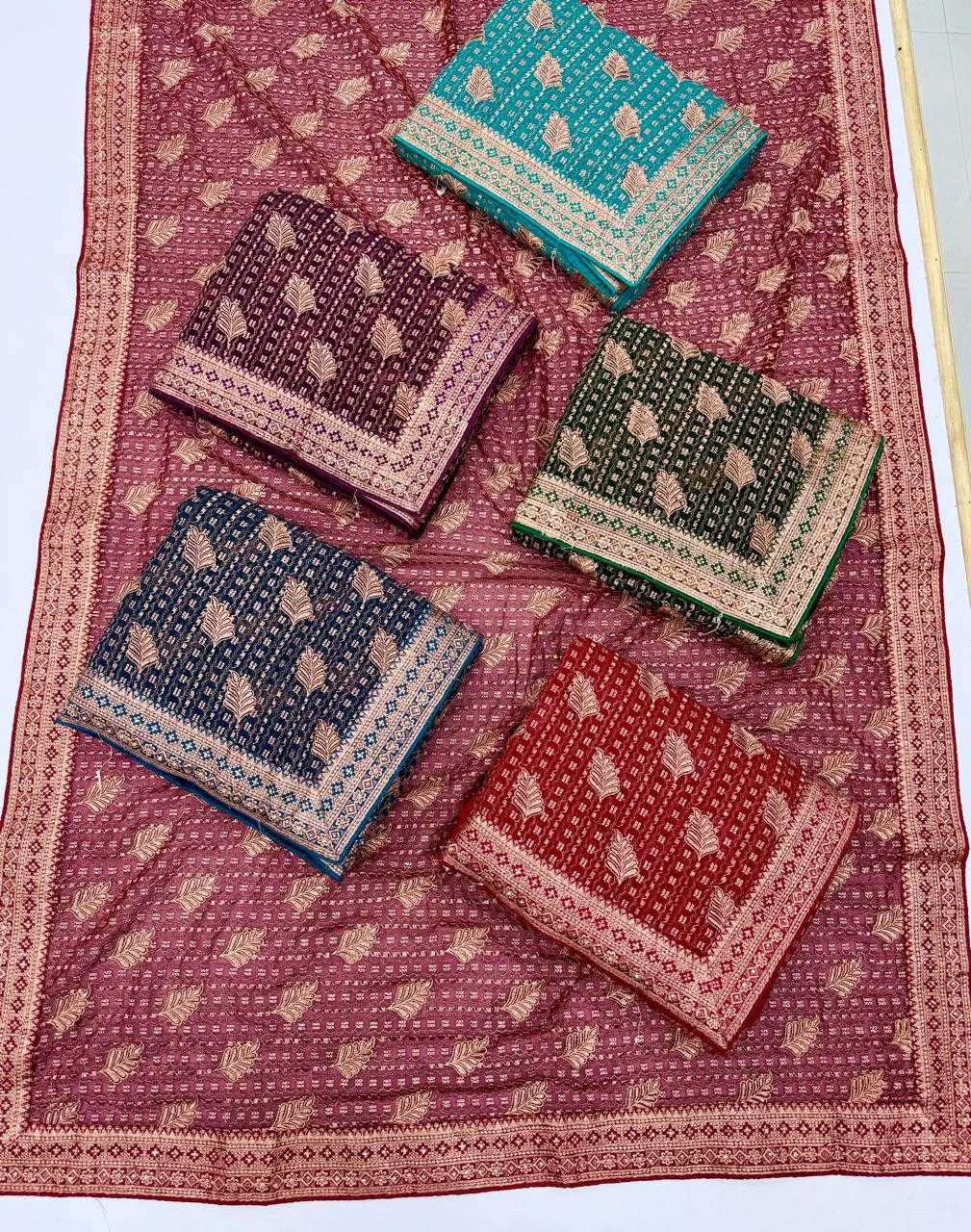 Ynf Fancy KESH114 4262 Sarees Wholesale Embroidered Sarees Stone Work Saree Zari Border Sarees Manufacturer