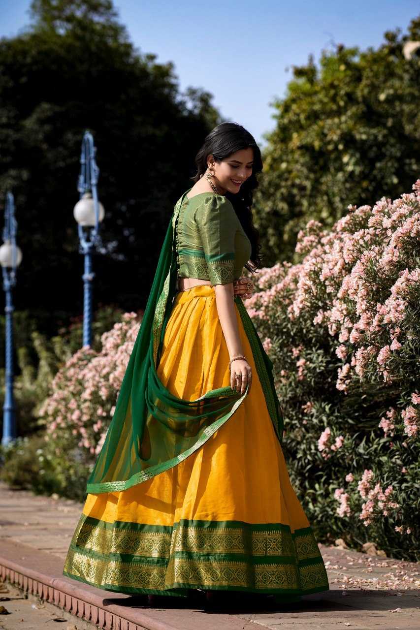 Ynf Fancy KESH134 2001 Lehengas Festive Collections Wholesale Designer Lehenga Zari Work Lehenga Onam Collections Manufacturer