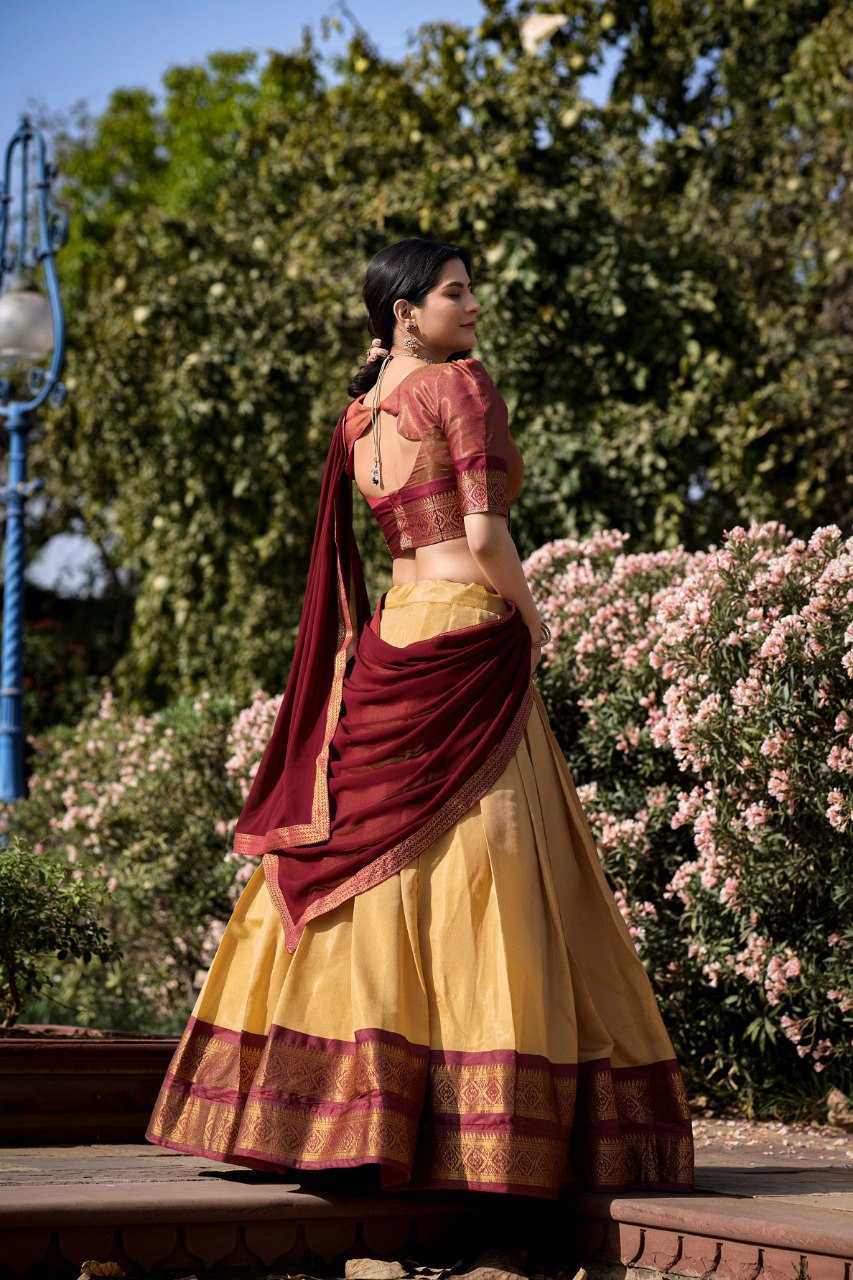 Ynf Fancy KESH134 2001 Lehengas Festive Collections Wholesale Designer Lehenga Zari Work Lehenga Onam Collections Manufacturer