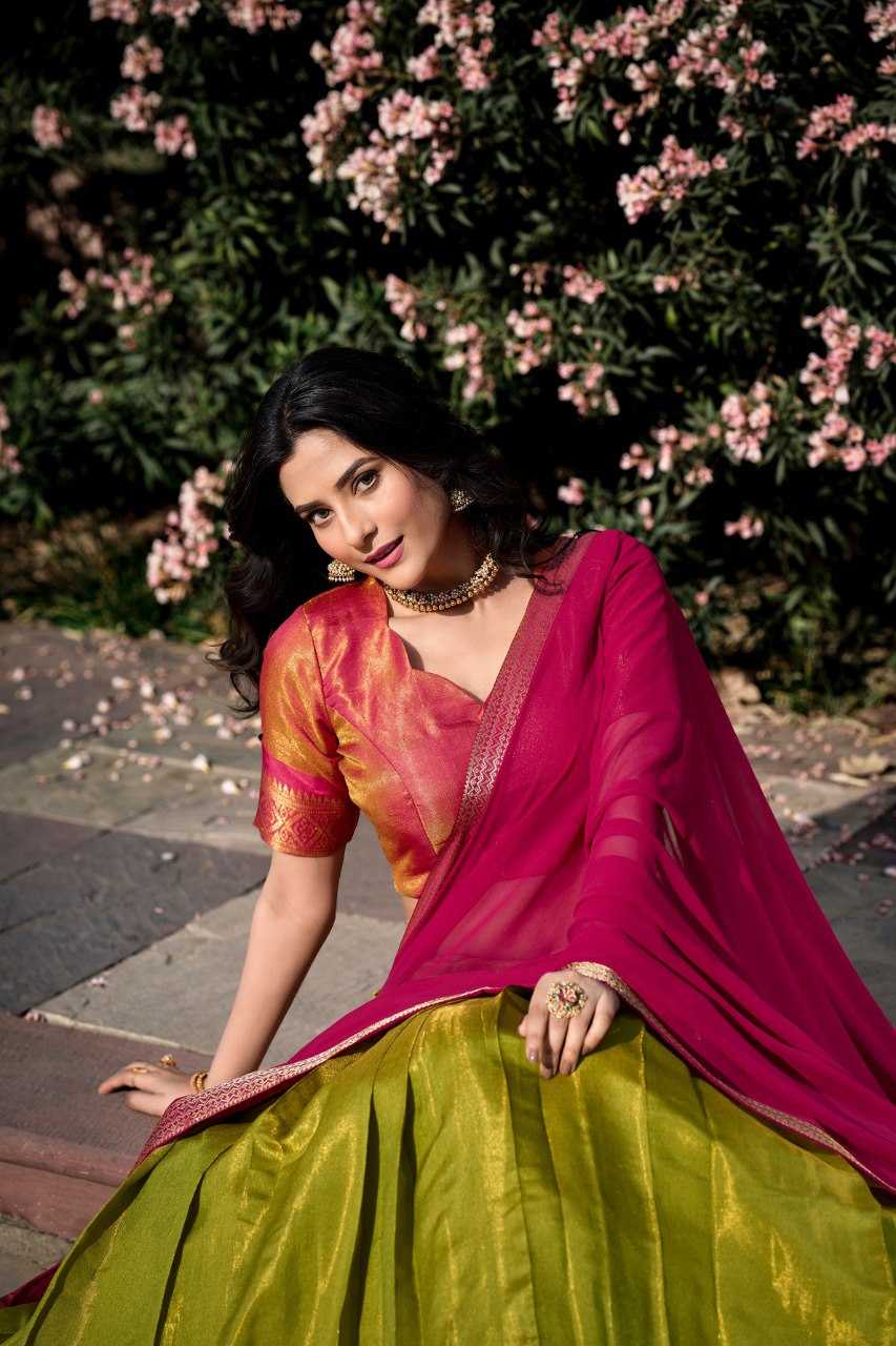 Ynf Fancy KESH134 2001 Lehengas Festive Collections Wholesale Designer Lehenga Zari Work Lehenga Onam Collections Manufacturer