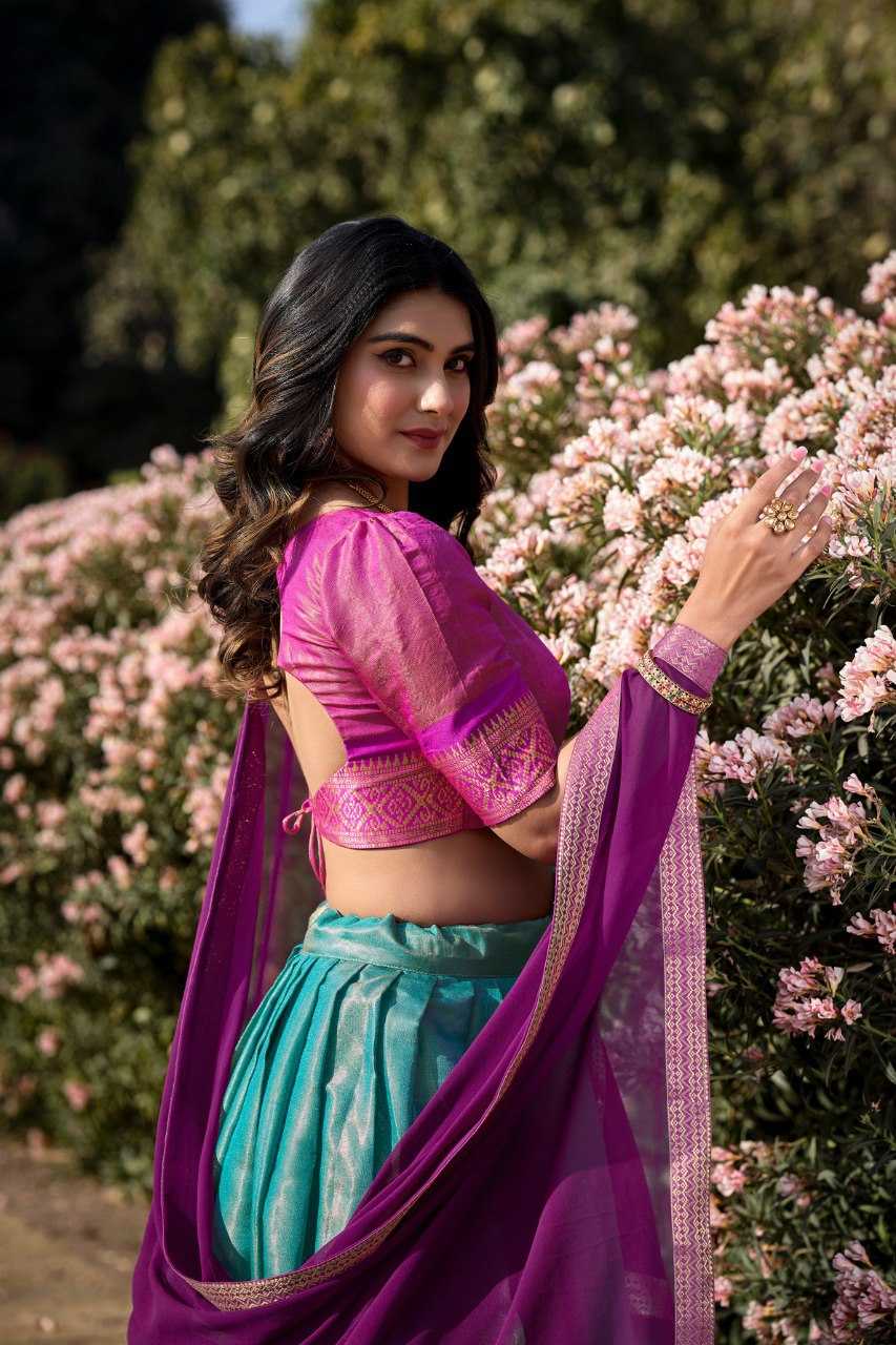Ynf Fancy KESH134 2001 Lehengas Festive Collections Wholesale Designer Lehenga Zari Work Lehenga Onam Collections Manufacturer