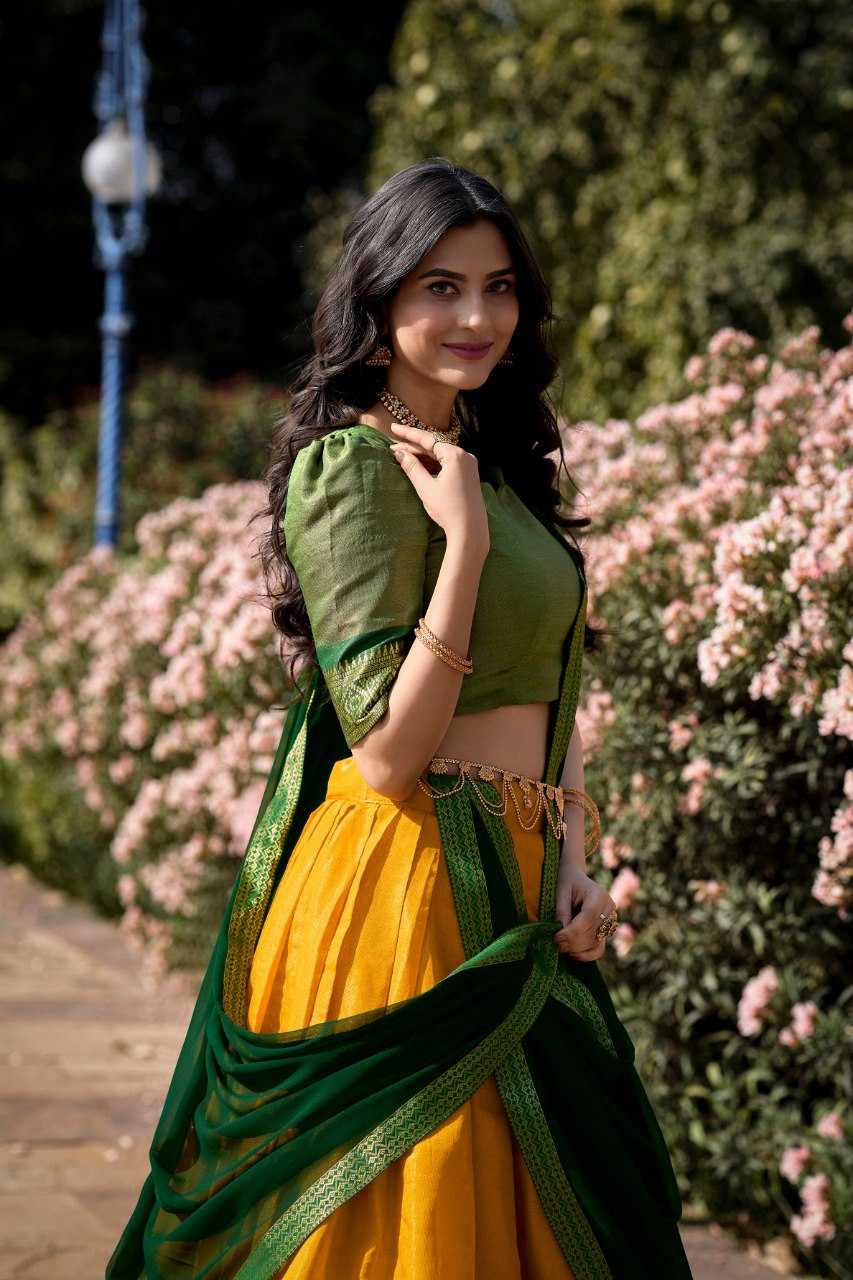 Ynf Fancy KESH134 2001 Lehengas Festive Collections Wholesale Designer Lehenga Zari Work Lehenga Onam Collections Manufacturer